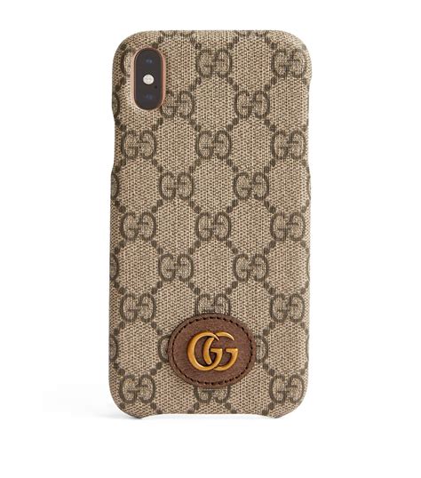 gucci gg supreme xr case.